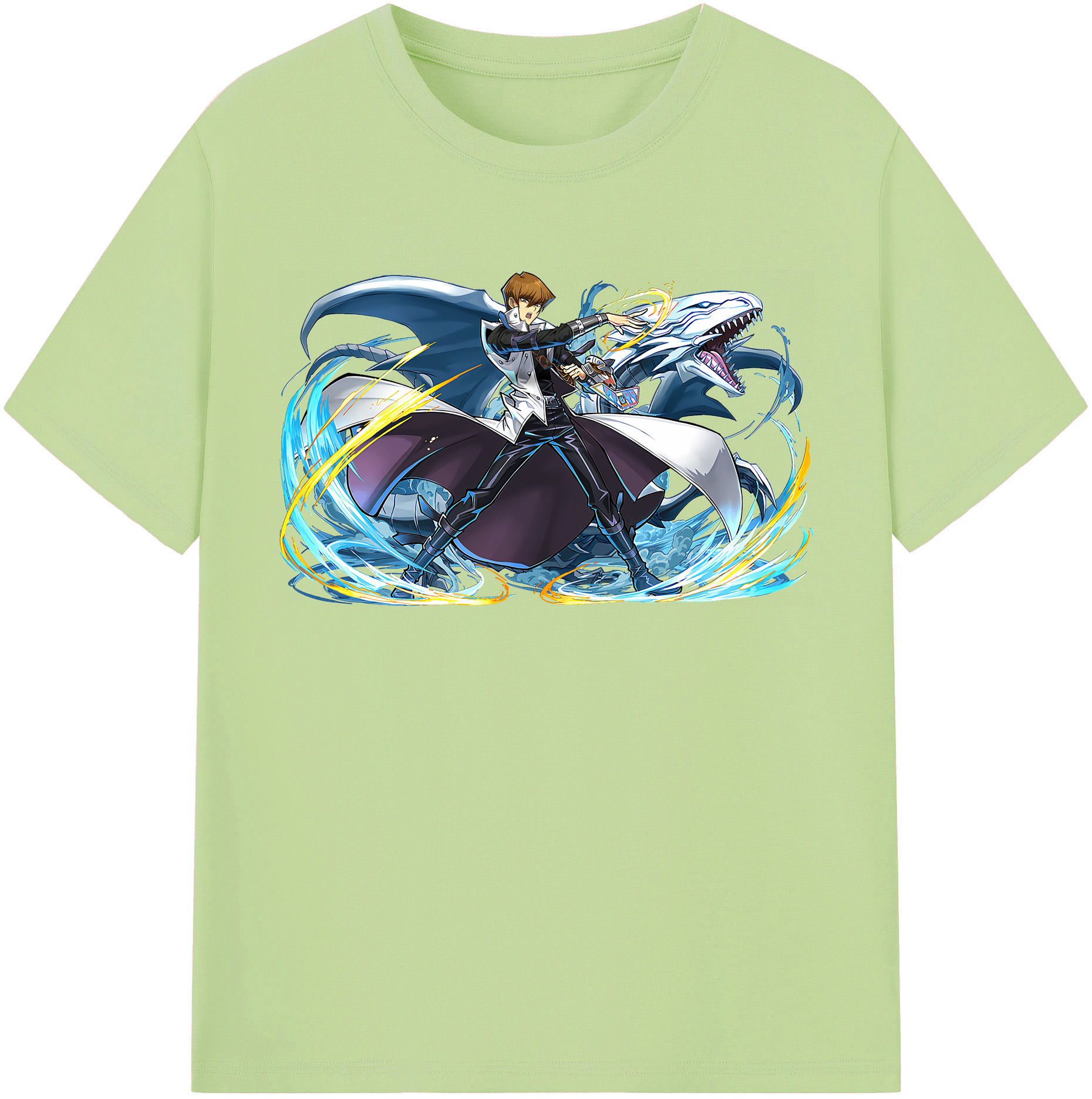 （画像用） 遊☆戯☆王 Yu-Gi-Oh! 綿100％半袖Tシャツ（フロントプリント）
